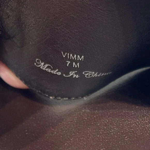 Donald Pliner VIIM Neutral Taupe (Praline) Snake Skin Sandals, NWOT, Size: 7M - Picture 9 of 9